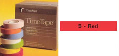 Precision Dynamics Blank Label Tape Time® Multipurpose Label Red Vinyl 3/4 X 500 Inch - M-42566-1985 - Roll of 1