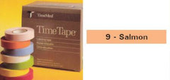 Precision Dynamics Blank Label Tape Time® Multipurpose Label Salmon Vinyl 1/2 X 500 Inch - M-42599-4884 - Roll of 1