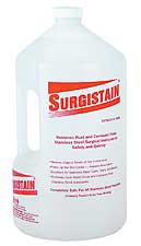 Ruhof Healthcare Instrument Stain Remover Surgistain® Liquid 1 gal. Jug Mild Scent - M-428951-3495 - Case of 4