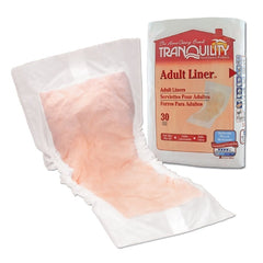 Principle Business Enterprises Incontinence Liner Tranquility® 9 X 24 Inch Light Absorbency Polymer Core One Size Fits Most Adult Unisex Disposable - M-435845-3206 - Bag of 30