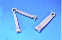 Busse Hospital Disposables Umbilical Cord Clamp Posi-Grip™ Plastic - M-436351-3519 - Case of 128