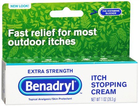 Glaxo Smith Kline Itch Relief Benadryl® 1% Strength Cream 1 oz. Tube