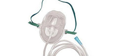 Vyaire Medical NonRebreather Oxygen Mask AirLife® Elongated Style Adult One Size Fits Most Adjustable Head Strap