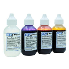 EDM 3 LLC Gram Stain Kit 4 X 2 oz.