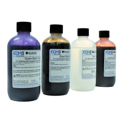 EDM 3 LLC Gram Stain Kit 4 X 8 oz.