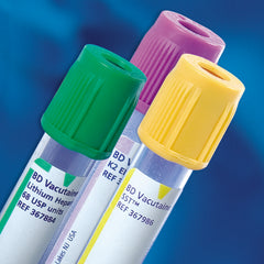 Becton Dickinson BD Vacutainer® Plus Venous Blood Collection Tube Glucose Determination Sodium Fluoride / Na2 EDTA Additive 13 X 75 mm 2 mL Gray BD Hemogard™ Closure Plastic Tube
