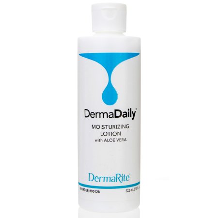 DermaRite Industries Hand and Body Moisturizer DermaDaily® 7.5 oz. Bottle Scented Lotion