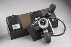 American Diagnostic Corp Aneroid Sphygmomanometer Plus 3 Cuffs Multikuf™ 1-Tube Handheld Small Adult / Child Multi Cuff Pack