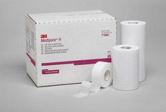 3M Medical Tape 3M™ Medipore™ H Water Resistant Cloth 1 Inch X 10 Yard White NonSterile