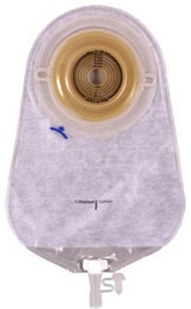 Coloplast Urostomy Pouch Assura® One-Piece System 9-1/2 Inch Length 3/8 to 2-1/4 Inch Stoma Drainable Flat, Trim To Fit