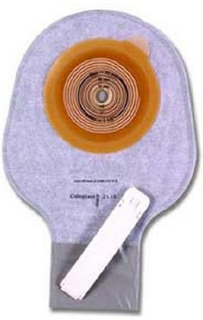 Coloplast Colostomy Pouch Assura® One-Piece System 8-1/2 Inch Length 1/2 to 1-1/2 Inch Stoma Drainable Flat, Trim To Fit