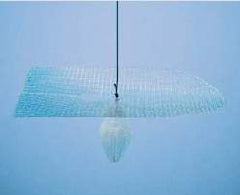 Hernia Repair Mesh Prolene 3D Patch Nonabsorbable Polypropylene Monofilament 1-97/100 X 2-63/100 X 4-3/4 Inch Preshaped Overlay Style Undyed Sterile