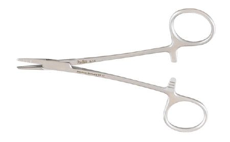 Miltex Needle Holder 5 Inch Length Smooth Jaws Finger Ring Handle - M-446226-4090 - Each