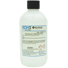EDM 3 LLC Chemistry Reagent Aluminum Chloride ACS Grade 20% / 6.0 N 8 oz.