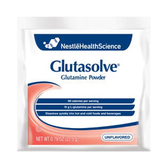 Nestle Healthcare Nutrition Glutamine Supplement / Tube Feeding Formula Glutasolve® Unflavored 22.5 Gram Individual Packet Powder