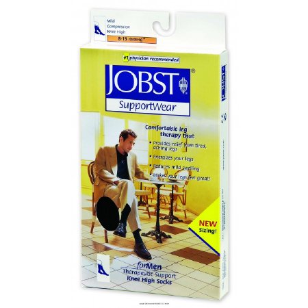 BSN Medical Compression Socks Knee High Large Navy Closed Toe