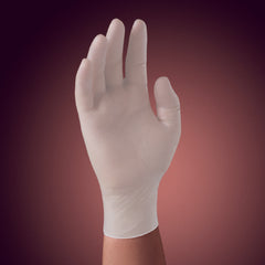 O&M Halyard Inc Exam Glove Halyard™ Small NonSterile Vinyl Standard Cuff Length Smooth White Not Chemo Approved - M-447637-4649 - Case of 1000