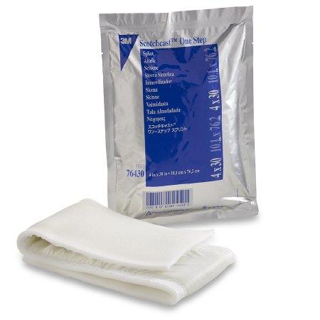 3M Ortho Cast Splint 3M™ Scotchcast™ One-Step 4 X 30 Inch Fiberglass White