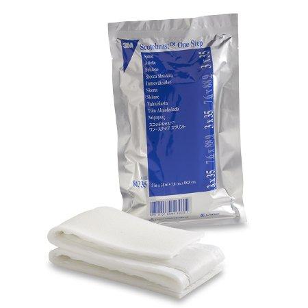 3M Ortho Cast Splint 3M™ Scotchcast™ One-Step 3 X 35 Inch Fiberglass White