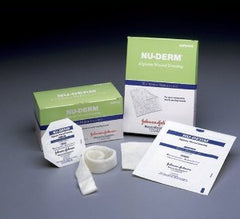 Systagenix Wound Management Alginate Dressing Nu-Derm® 4 X 4 Inch Square High G (Guluronic Acid) Alginate / CMC (carboxymethylcellulose fiber) Sterile