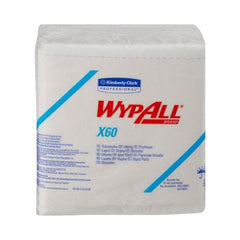 Kimberly Clark Task Wipe WypAll® X60 Light Duty White NonSterile Cellulose / Polypropylene 12 X 12-1/2 Inch Reusable - M-449763-3290 - Case of 1