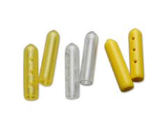Aspen Surgical Products Instrument Guard Standard, Vented, Tinted-Yellow, 5 X 25 mm - M-449854-3220 - Pack of 100