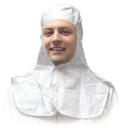 Precept Medical Products Protective Hood Tyvek® Large White Snap Closure
