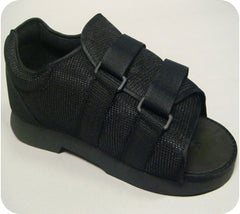 Bird & Cronin Post-Op Shoe Large Female Black