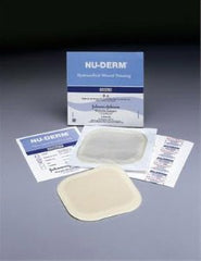 Systagenix Wound Management Hydrocolloid Dressing Nu-Derm® Border 6 X 6 Inch Square Sterile