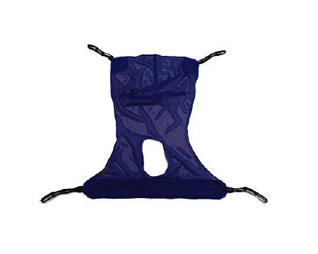 Invacare Full Body Sling Reliant 4 Point With Head and Neck Support X-Large 450 lbs. Weight Capacity
