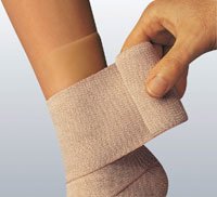 BSN Medical Compression Bandage Comprilan® 1-1/2 Inch X 5-1/2 Yard Standard Compression Clip Detached Closure Tan NonSterile