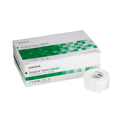 Medical Tape McKesson Paper 1 Inch X 10 Yard White NonSterile