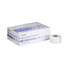 Medical Tape McKesson Plastic 1 Inch X 10 Yard Transparent NonSterile