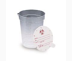 Medegen Medical Products LLC Specimen Container with Pour Spout Vollrath Polypropylene 192 mL (6.5 oz.) Paper Lid NonSterile