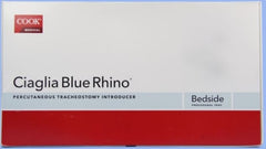 Cook Medical Tracheostomy Introducer Ciaglia Blue Rhino® Percutaneous 6 Fr.