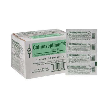 Calmoseptine Skin Protectant Calmoseptine® 0.125 oz. Individual Packet Scented Ointment