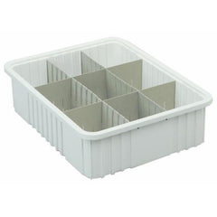 Intermetro Industries Tote Box Divider White - M-457976-4734 - Each