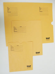 Wolf X-Ray X-Ray Film Filing Envelope Gold 8 X 10 Inch