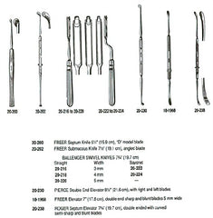 Miltex Septum Elevator Miltex® Roger 7-3/4 Inch Length OR Grade German Stainless Steel NonSterile - M-458769-2724 - Each