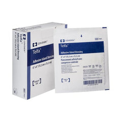 Cardinal Adhesive Dressing Telfa™ 6 X 6 Inch Nonwoven Square White Sterile