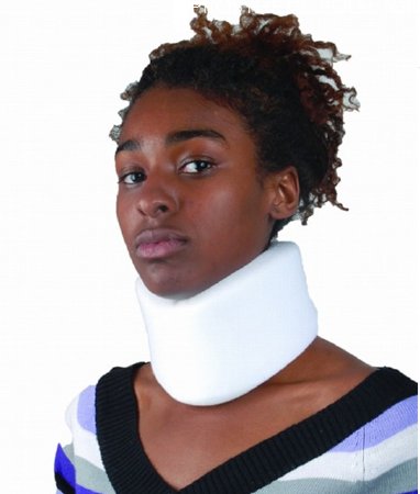 Ossur Cervical Collar Ossur® Medium Density Adult Large, Long One-Piece 4 Inch Height 25 Inch Length 16 to 22 Inch Neck Circumference