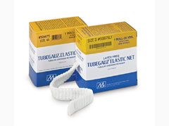 Medical Action Industries Elastic Net Retainer Dressing Tubegauz™ Tubular Elastic 3 Inch X 25 Yard Size 10 White Chest / Upper Torso NonSterile
