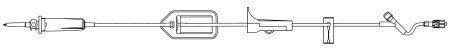 B. Braun Primary Administration Set FilterFlow® 15 Drops / mL Drip Rate 91 Inch Tubing 1 Port - M-460988-2323 - Case of 50