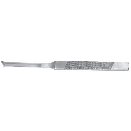 Osteotome Miltex® 4 mm Wide Straight Blade with Guard OR Grade Stainless Steel NonSterile 7 Inch Length