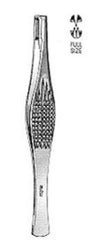 Miltex Tissue Forceps Miltex® Ferris-Smith 7 Inch Length OR Grade German Stainless Steel NonSterile NonLocking Thumb Handle Straight Serrated Tips with 1 X 2 Teeth - M-461666-4271 - Each