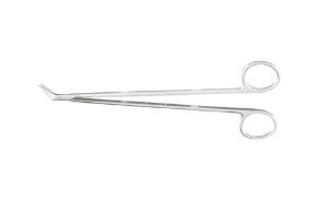 Miltex Vascular Scissors Miltex® Potts-Smith 7 Inch Length OR Grade German Stainless Steel NonSterile Finger Ring Handle 45° Angled Sharp Tip / Sharp Tip - M-461668-3473 - Each