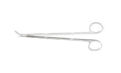 Miltex Vascular Scissors Miltex® Potts-Smith 7 Inch Length OR Grade German Stainless Steel NonSterile Finger Ring Handle 45° Angled Sharp Tip / Sharp Tip - M-461668-3473 - Each