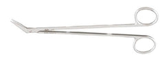 Miltex Vascular Scissors Miltex® Potts-Smith 7-1/4 Inch Length OR Grade German Stainless Steel NonSterile Finger Ring Handle 45° Angled Sharp Tip / Sharp Tip - M-461810-4619 - Each