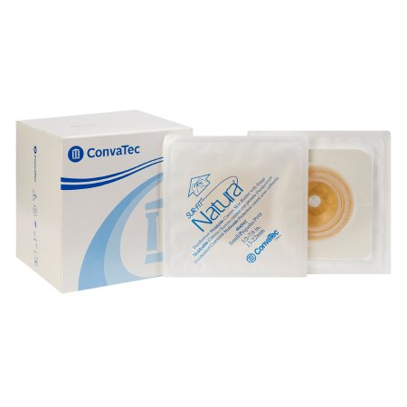 Convatec Ostomy Barrier Sur-Fit Natura® Durahesive® Mold to Fit, Extended Wear Acrylic Tape 45 mm Flange SUR-FIT Natura® System 1/2 to 7/8 Inch Opening