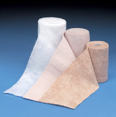 DeRoyal 3 Layer Compression Bandage System DeWrap™ 4 X 156 Inch / 4 X 108 Inch / 4 X 156 Inch 30 to 40 mmHg Tape Closure Tan / White NonSterile